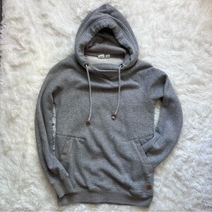 Tentree Grey Pullover Fleece Hoodie